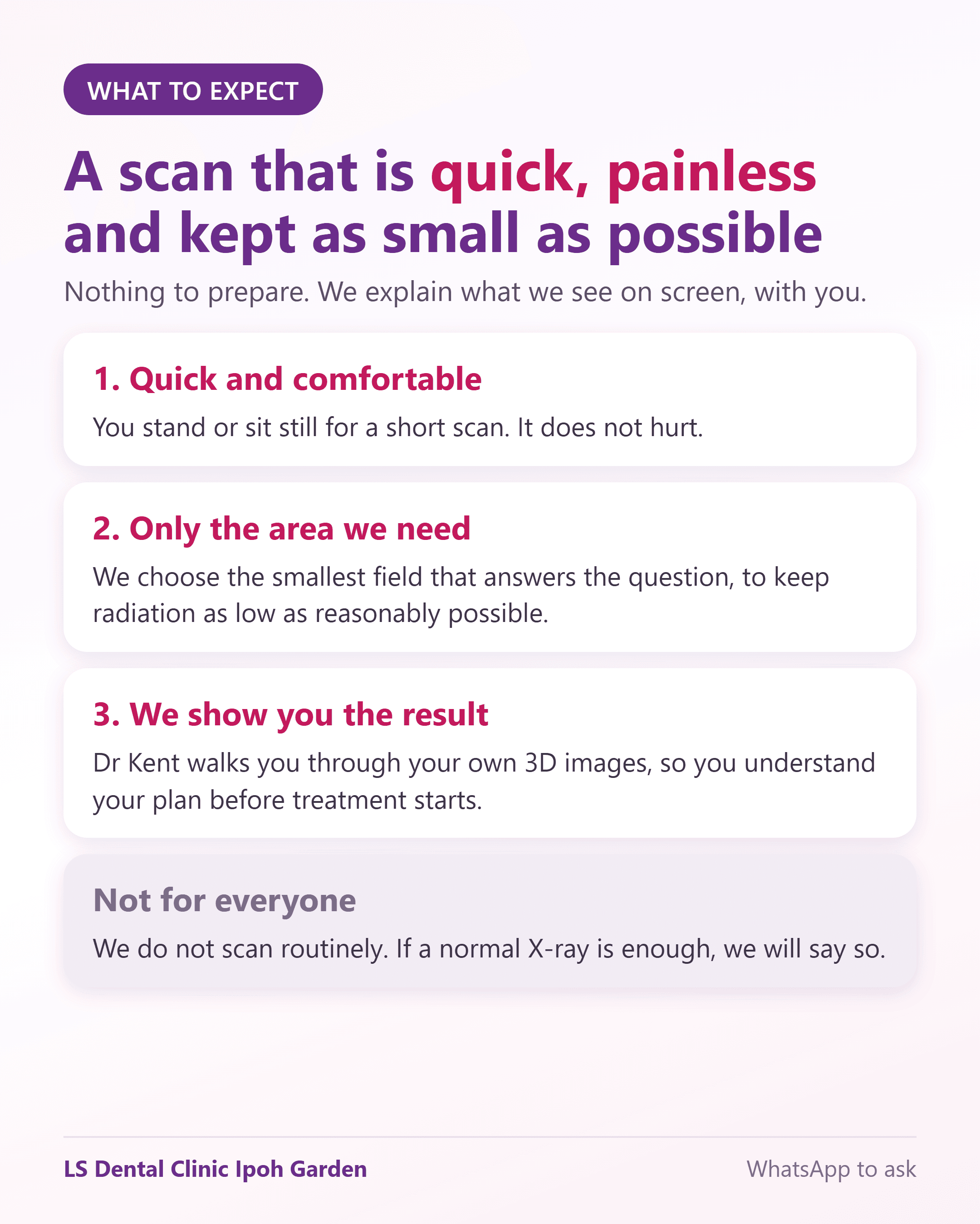 What to expect from a 3D CBCT scan